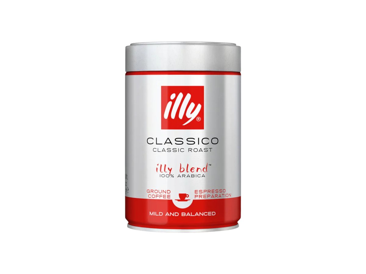 Кафе Illy Зърна 250гр Метална Кутия
