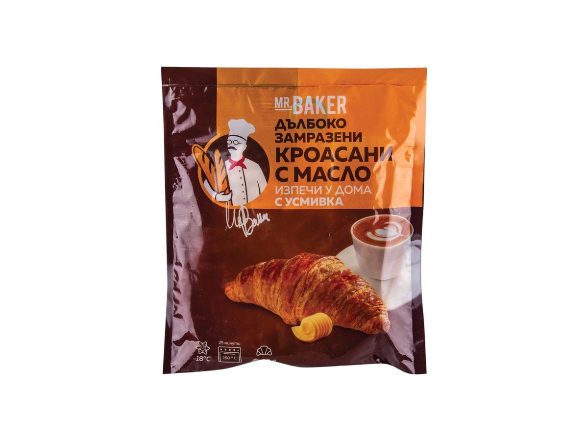 Кроасани Mr. Baker С Масло Замр. 360гр