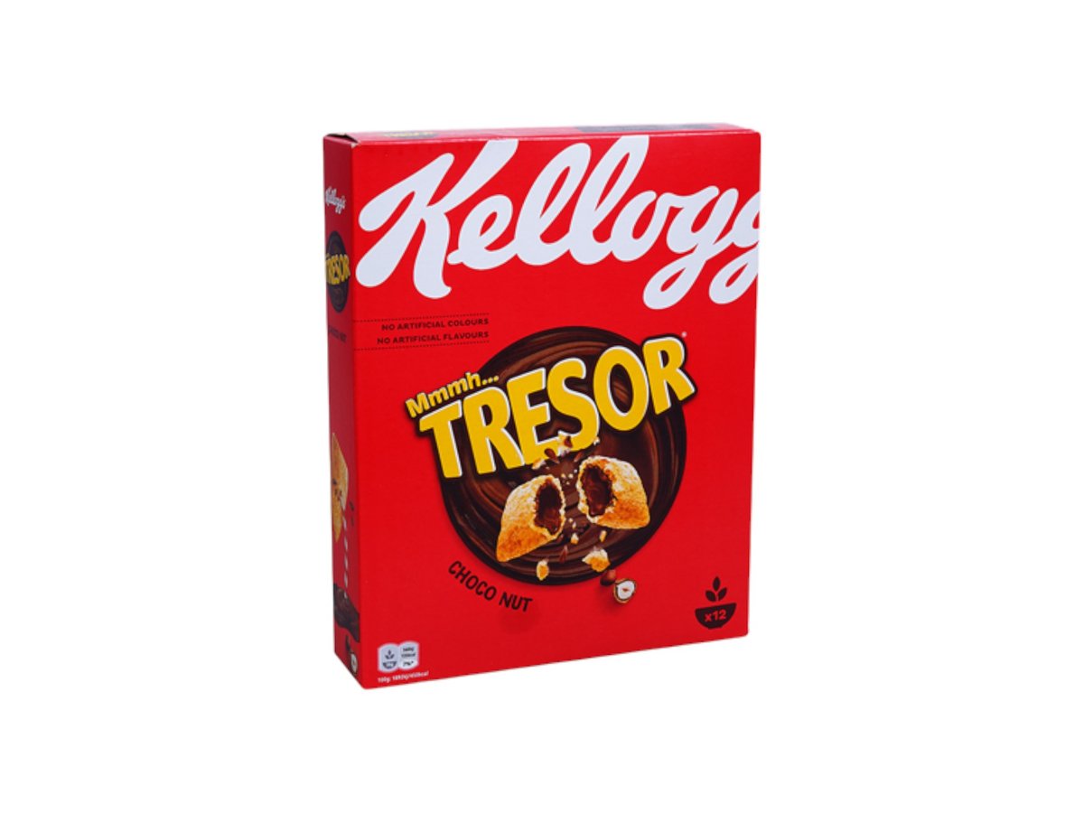 Корнфлейкс Kelloggs Трезор Шоко Натс 410гр
