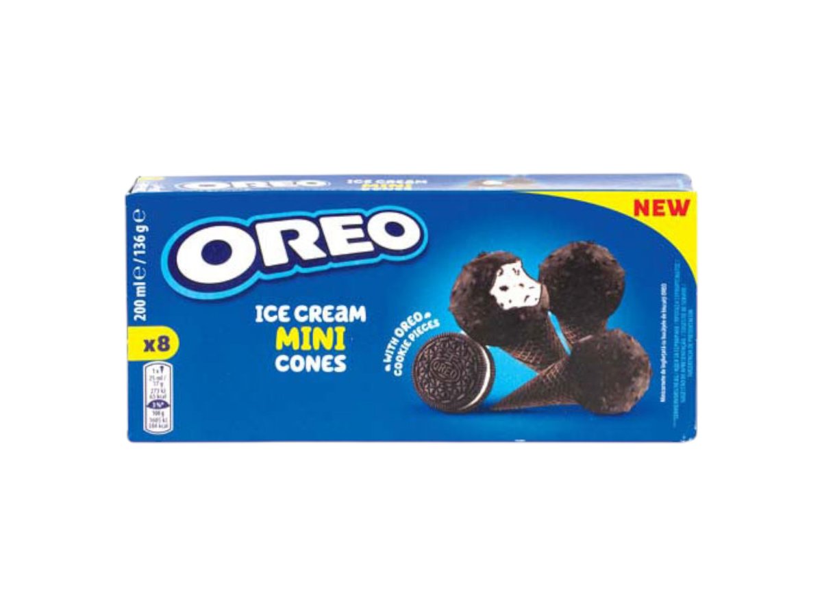Сладолед Oreo MINI Конус 8Х25 Мл. Мултипак
