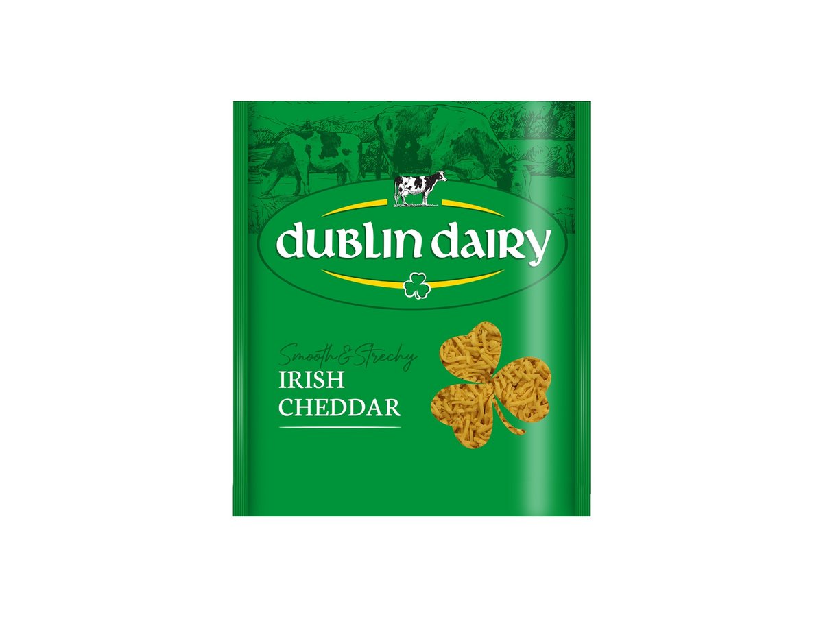 Чедър Ирландски Червен Dublin Dairy Настърган 150 Гр Import
