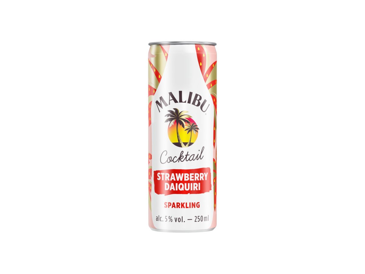 Напитка Malibu Ягодово Дайкири с Рон 5% 250мл Кен