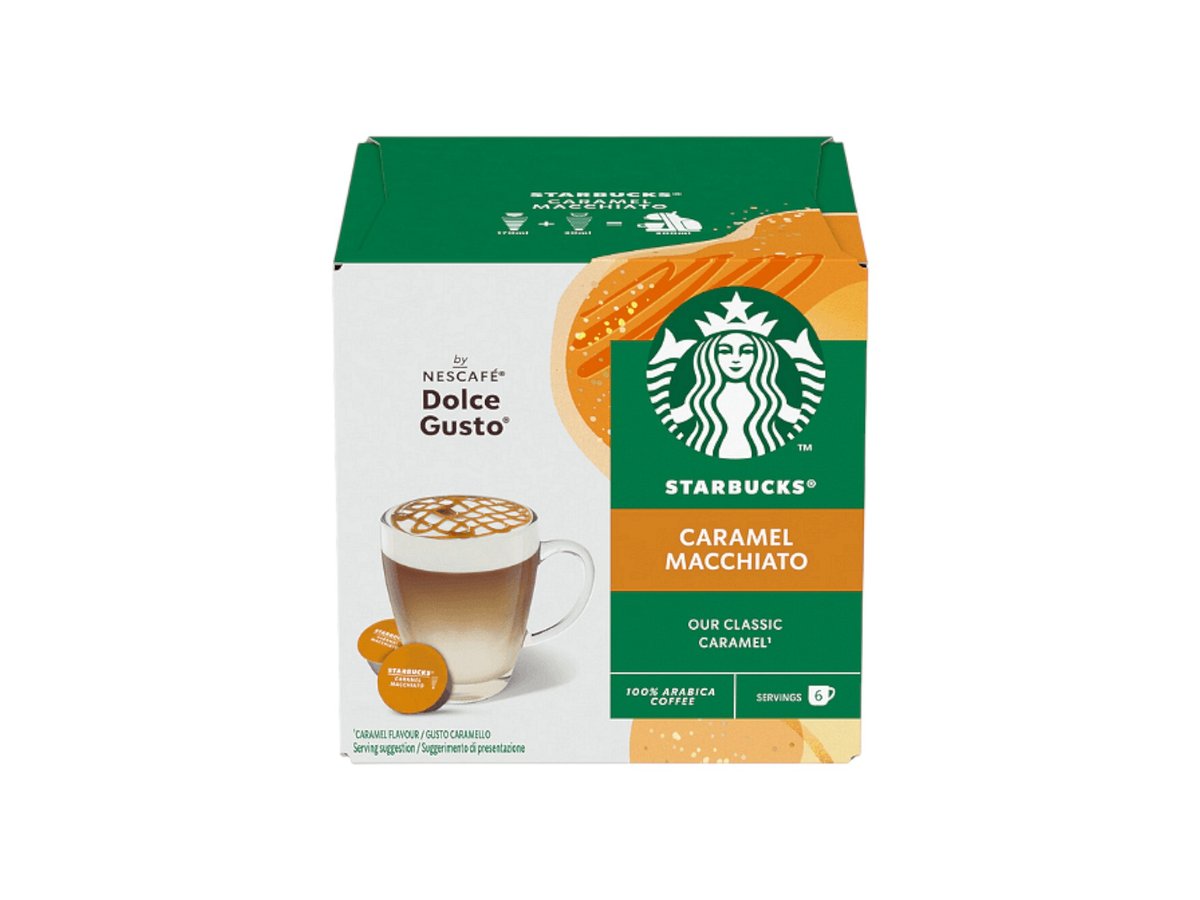 Кафе Starbucks Caramel Macchiato 12бр
