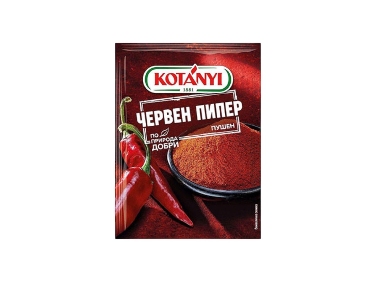 Пипер Червен Котани Пушен 20гр