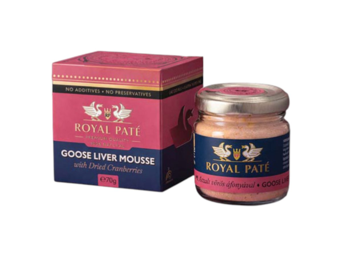 Мус От Гъши Дроб И Боровинки 70гр Royal Pate Import