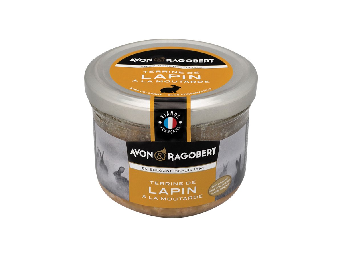 Терин Avon & Ragobert Заешко С Горчица 180гр Буркан