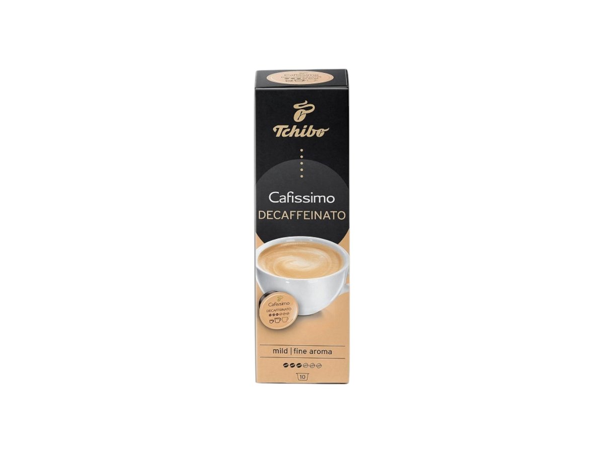 Кафе Tchibo Cafissimo Espresso Decaffeinato 10бр Капсули