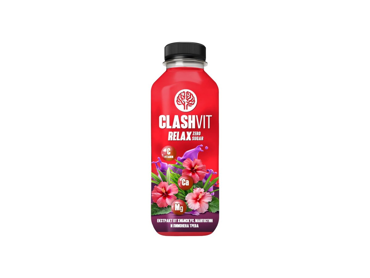 Вода Витаминна Clash Vit Relax Хибискус