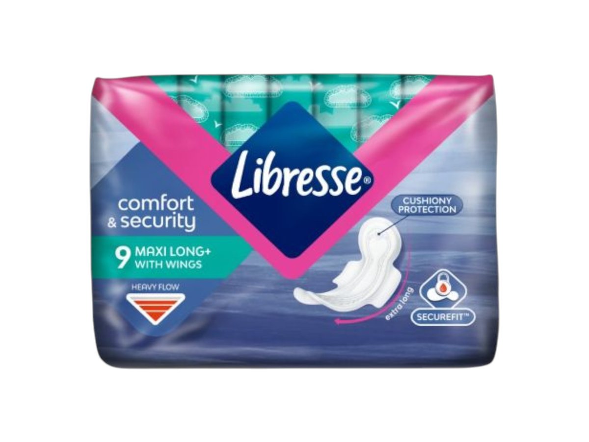 Дамски Превръзки Libresse Макси Супер 9бр
