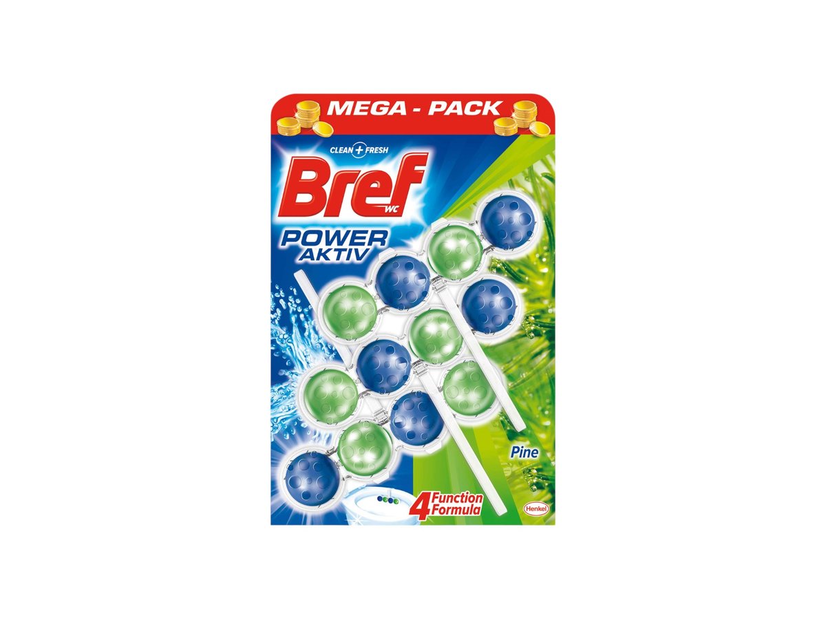 КТ Ароматизатор Bref Wc Power Activ Бор 3бр Х 50гр