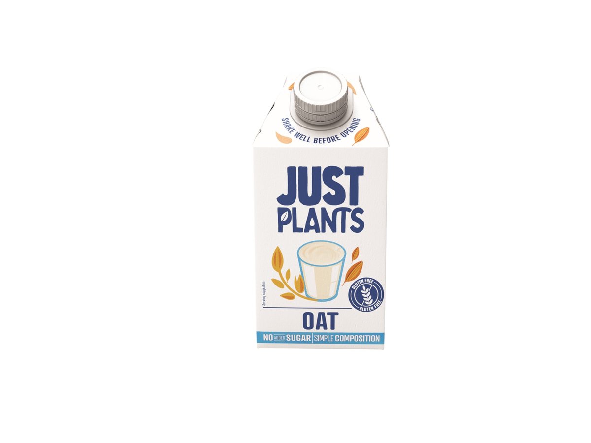 Напитка Just Plants Овесена Неподсладена 500мл