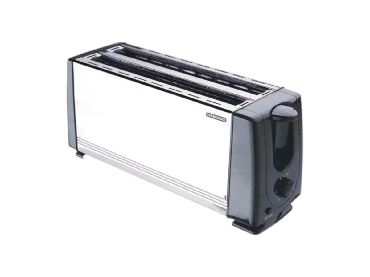 Тостер Termomax Tx401S За 4 Филии Метален 1200W 1006616-_