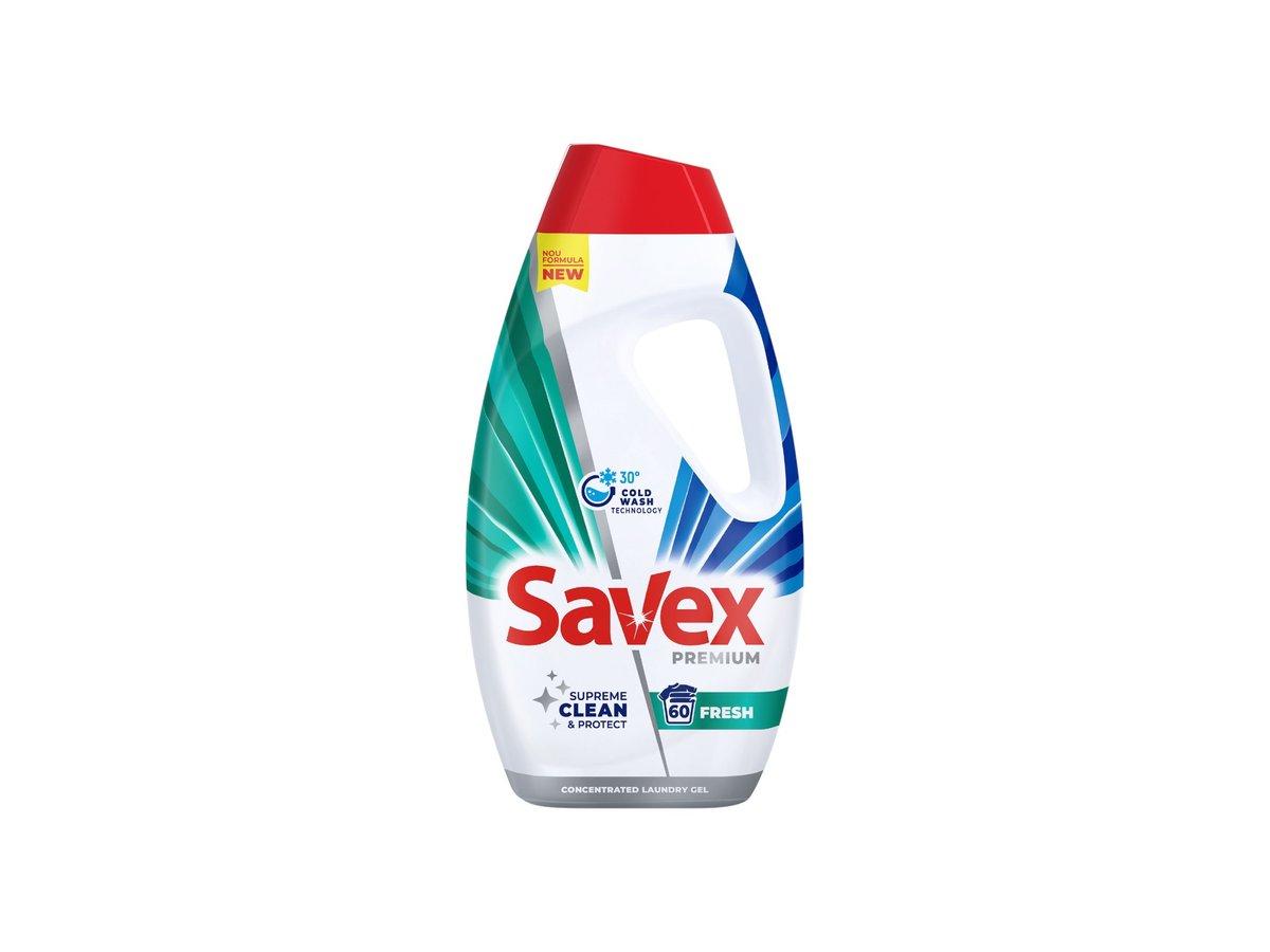 Гел за Пране Savex Premium Fresh 2,7л 60 Пранета