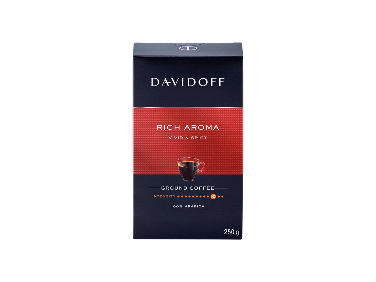Кафе Davidoff Рич Арома 250гр Мляно