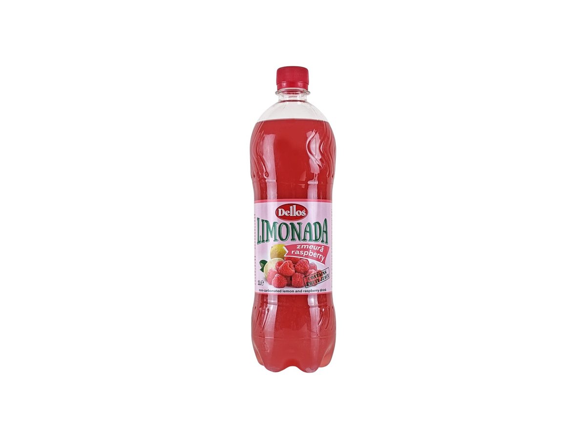 Напитка Dellos Лимонада Малина Негазирана 1л Pe