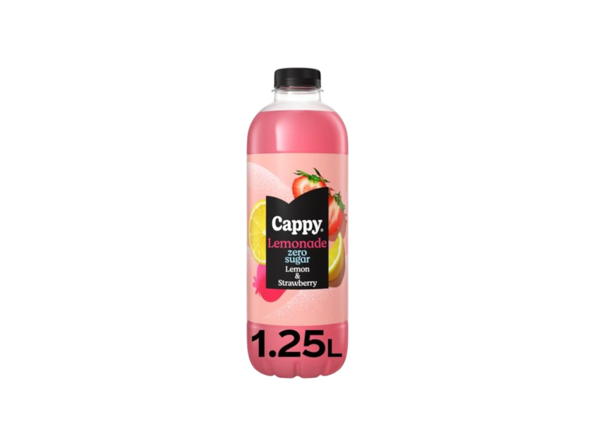 Напитка Cappy Lemonade Ягода 1.25л Pet Негазирана