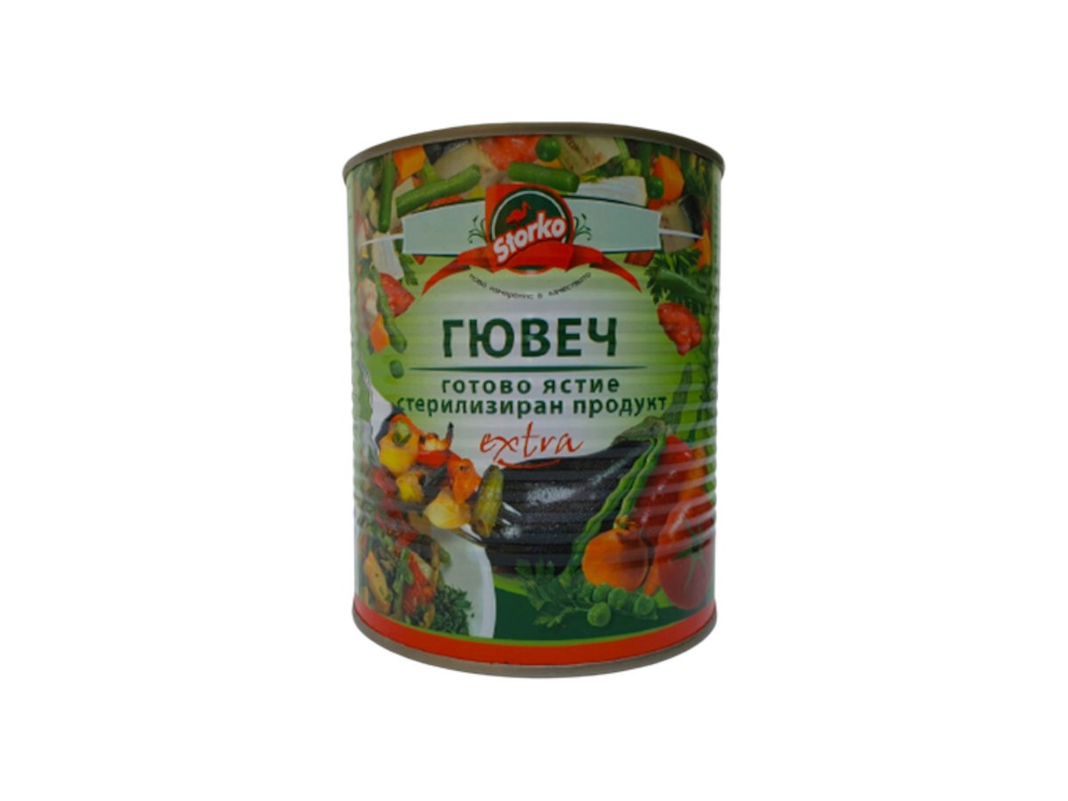 Гювеч Сторко 830гр Метална Кутия