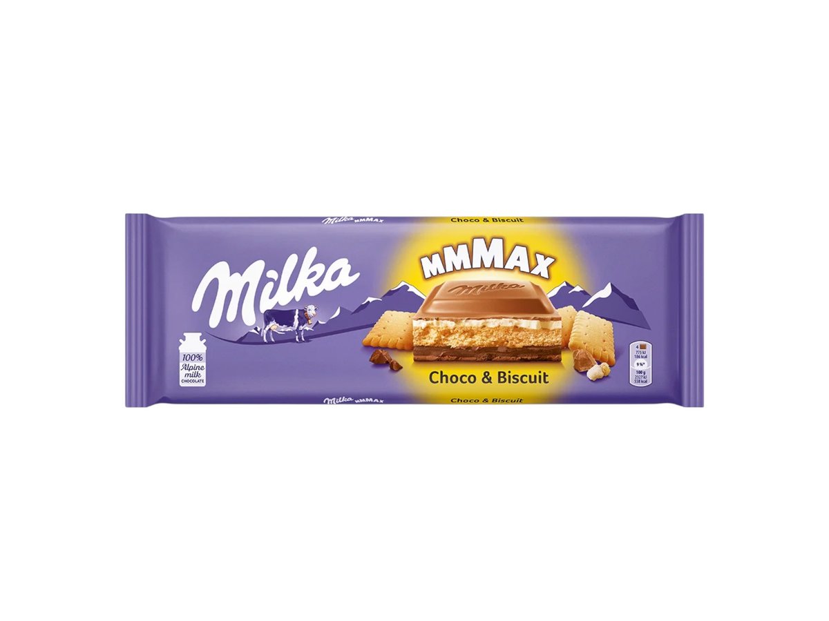 Шоколад Milka Шоко и Бисквита 300гр