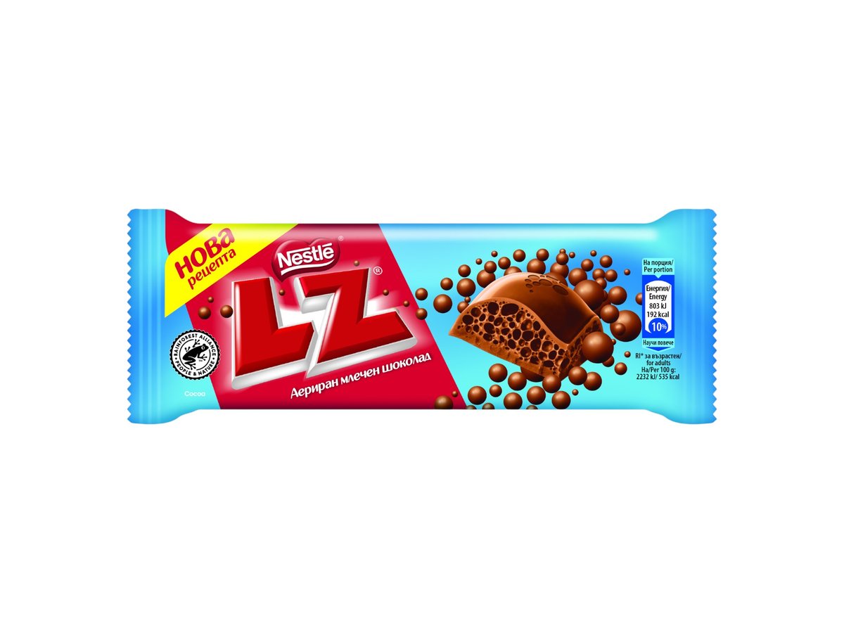 Шоколад LZ Млечен 36гр