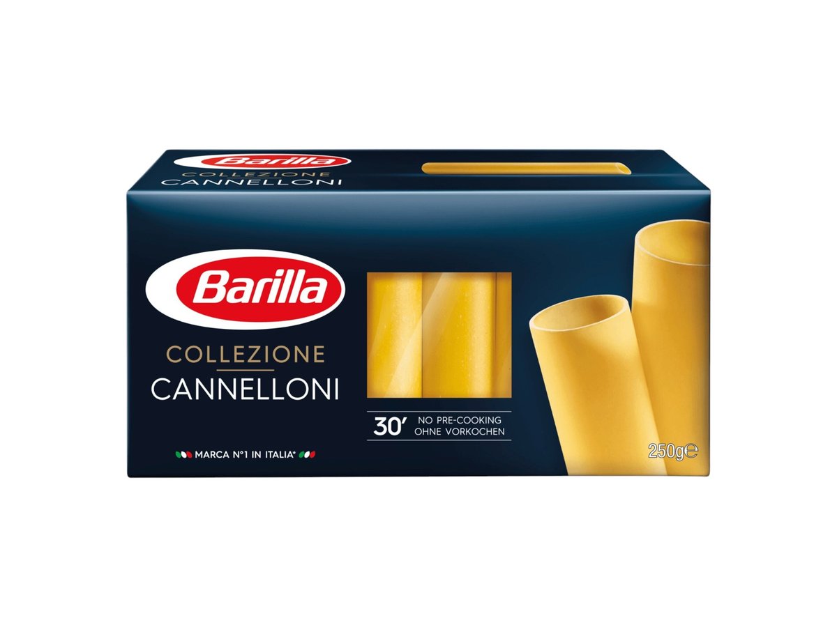 Канелони Barilla 250гр Кутия