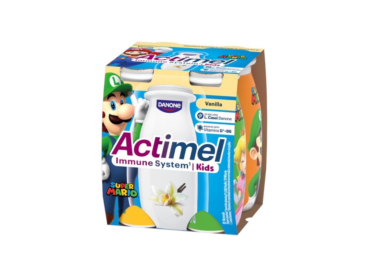 Actimel Kids Ванилия 4брх100гр