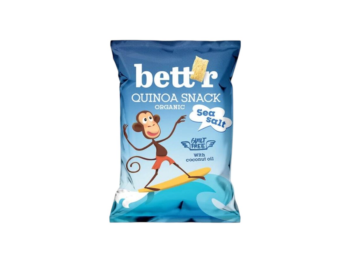 Снакс Bettr Киноа и Морска сол 50гр