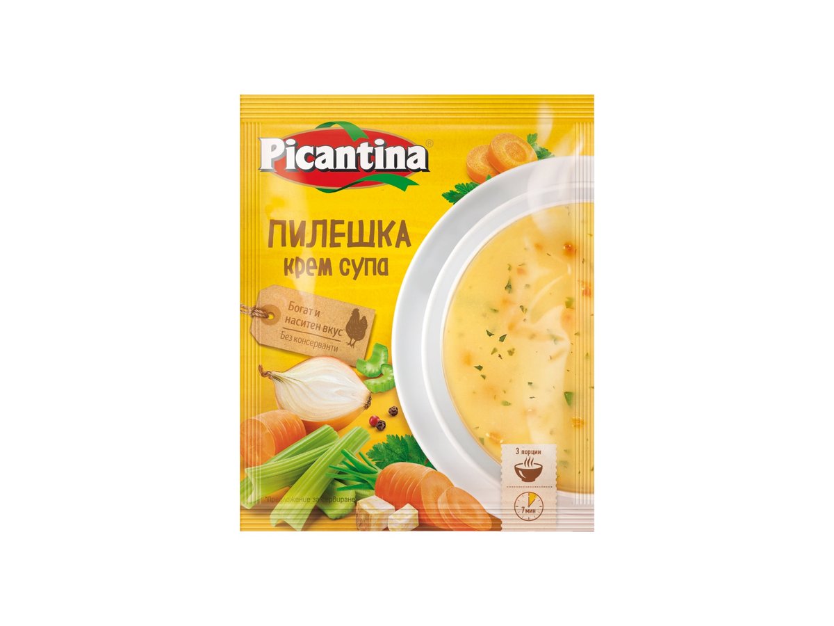 Супа Пикантина Крем Пилешка 60гр