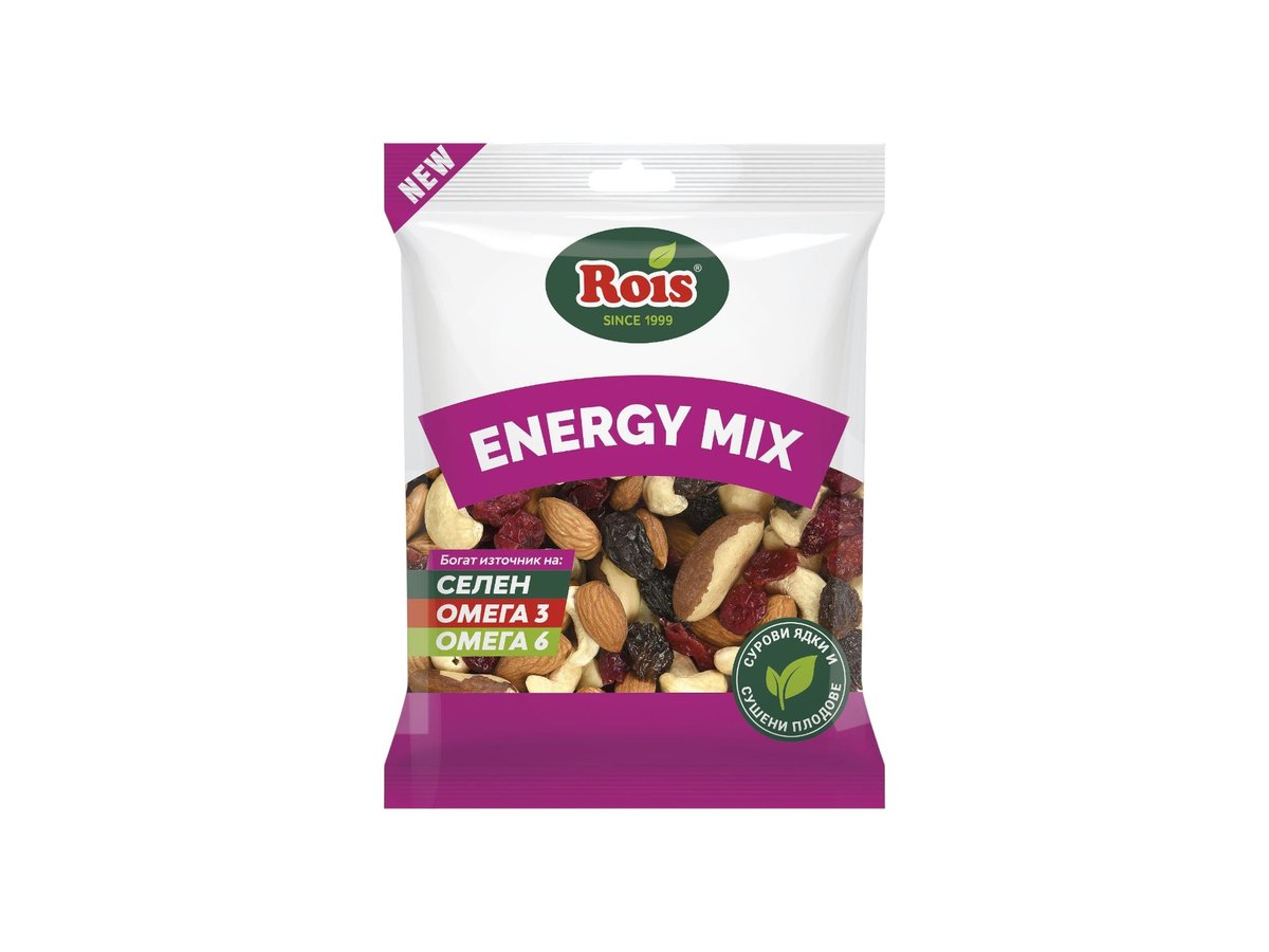 Микс Rois Енерджи Суров 150гр Пакет