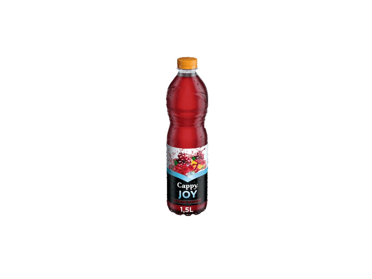 Напитка Плодова Cappy Joy Червени Плодове 1,5л Pet
