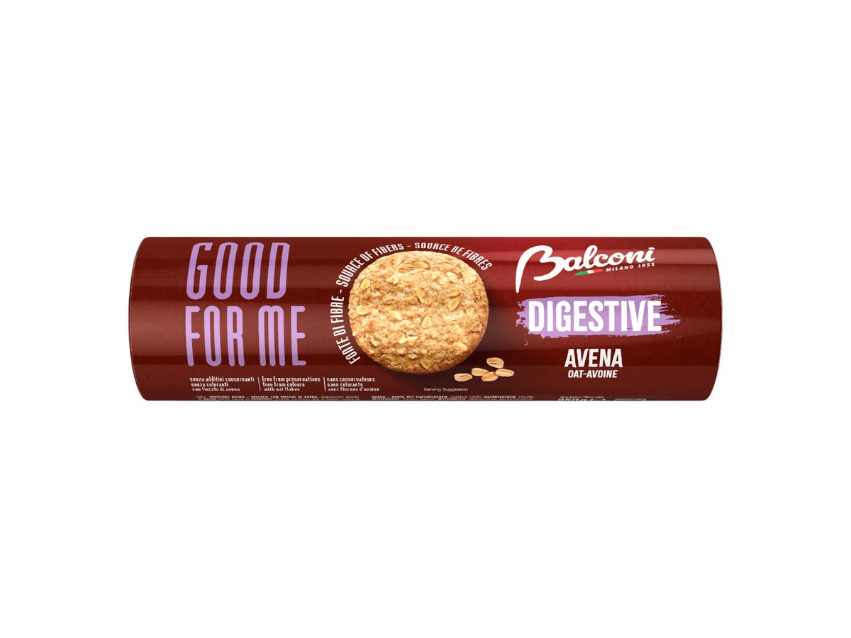 Бисквити Balconi Digestive Овесени 250гр