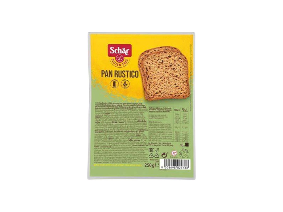 Хляб Безглутенов Schar Rustico 250гр