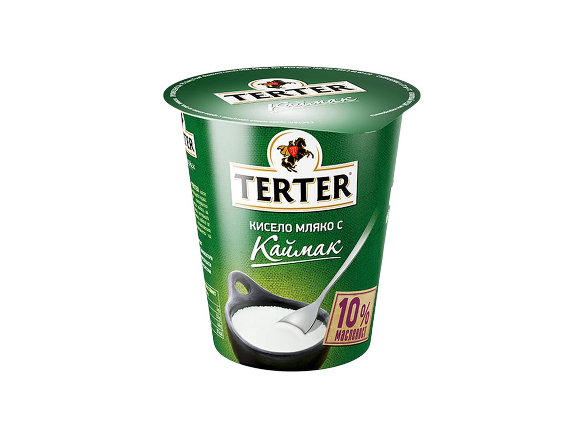 Мляко Кисело Terter С Каймак 10% 300гр