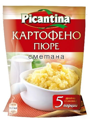Картофено пюре Picantina със сметана 135гр.