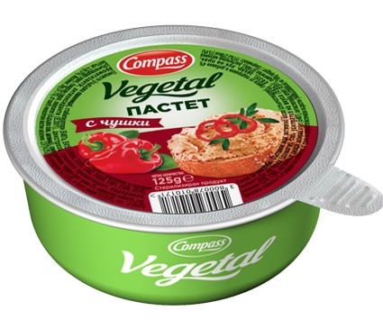 Пастет Компас с чушки 125 гр.Vegetal