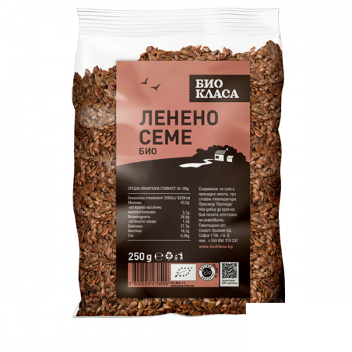 Био ленено семе 250 гр. Био класа