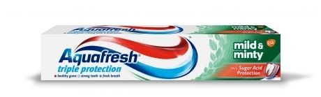 Паста за зъби Aquafresh mild&minty 125мл. - Aquafresh
