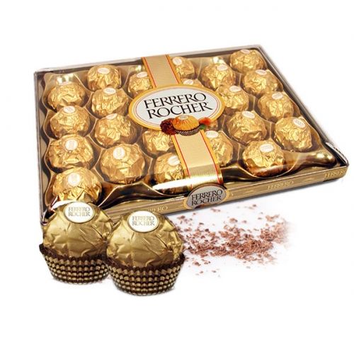 Шоколадови бонбони Ferrero Rocher Диамант 300гр. - Ferrero