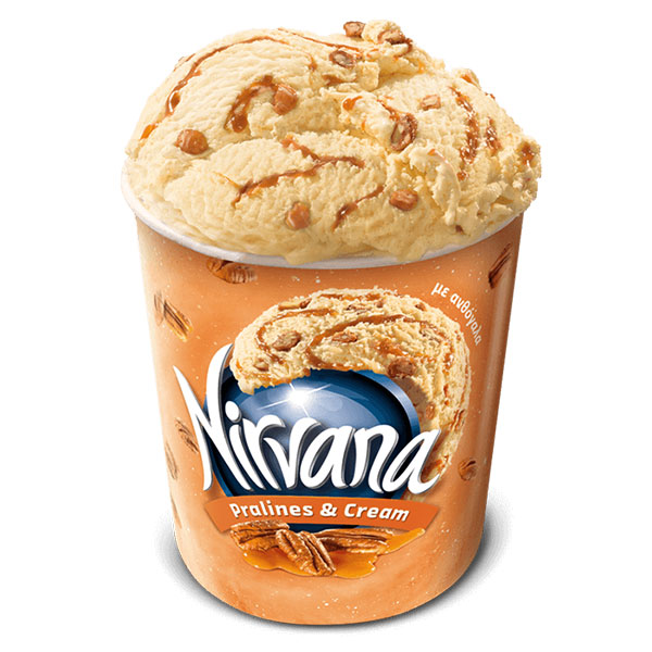 Сладолед Nirvana Pralines Nestle 470мл. - Nirvana