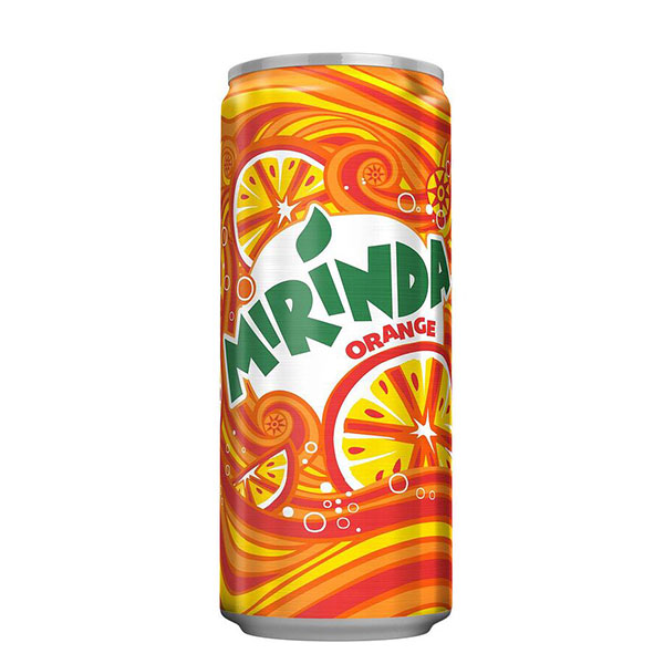 Газирана напитка Mirinda кен 330мл.