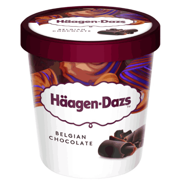 Сладолед Белгийскии шоколад Haagen Dazs 460мл. - Haagen Dazs