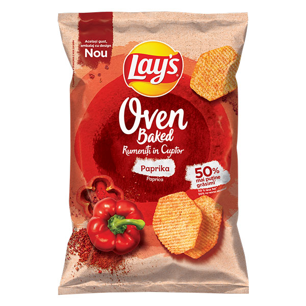Чипс Lay's картофен печен паприка 125гр.