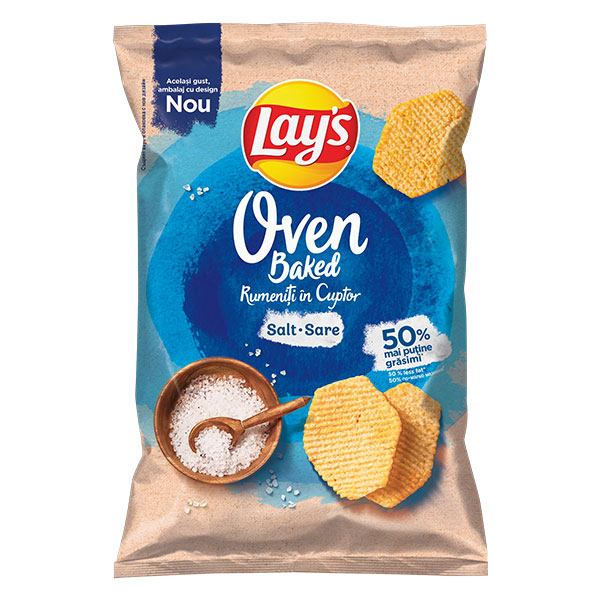 Чипс Lay's картофен печен сол 125гр.