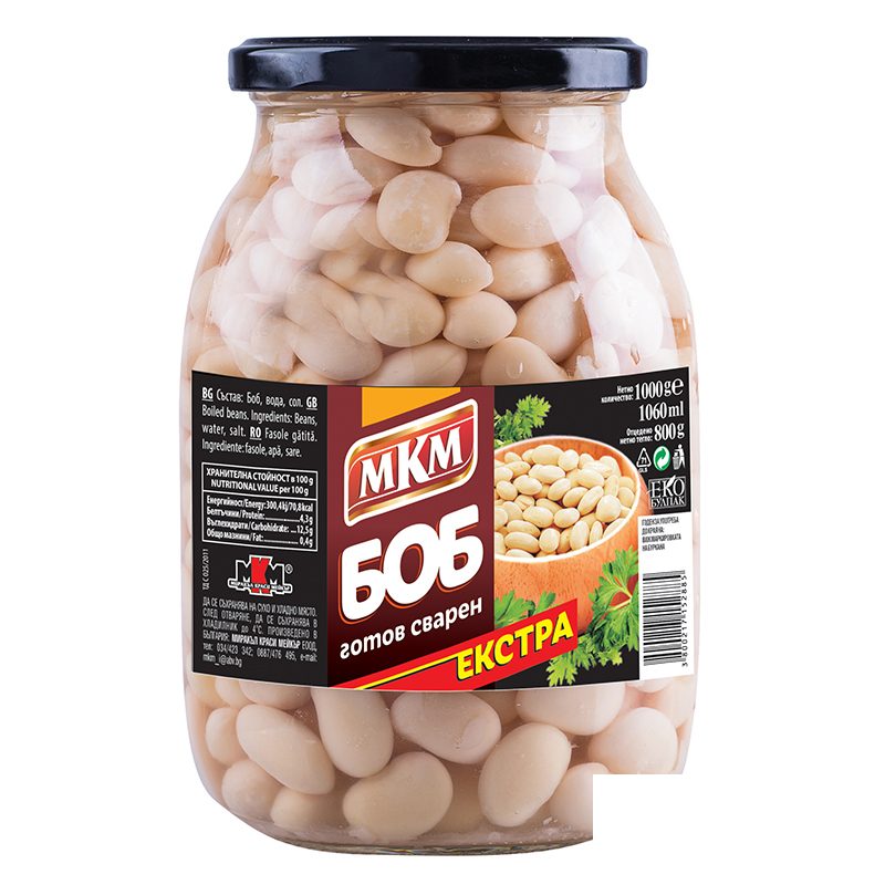Боб готов МКМ екстра 1кг.