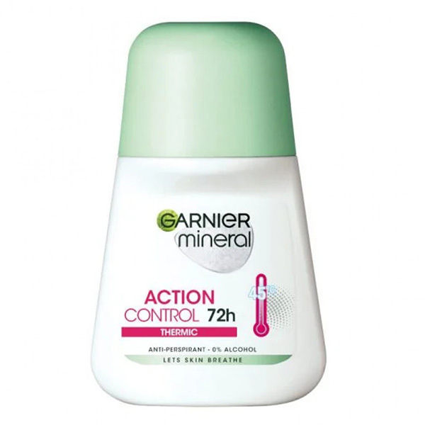 Рол-он Action Control Thermic 72h Garnier mineral 50мл.