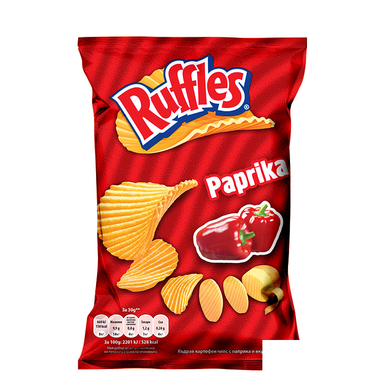 Чипс Ruffles паприка 155гр. - Ruffles