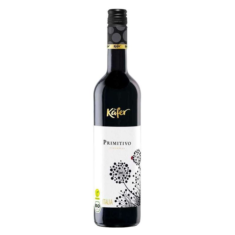 Вино Kafer Primitivo Bio Italia 750мл.