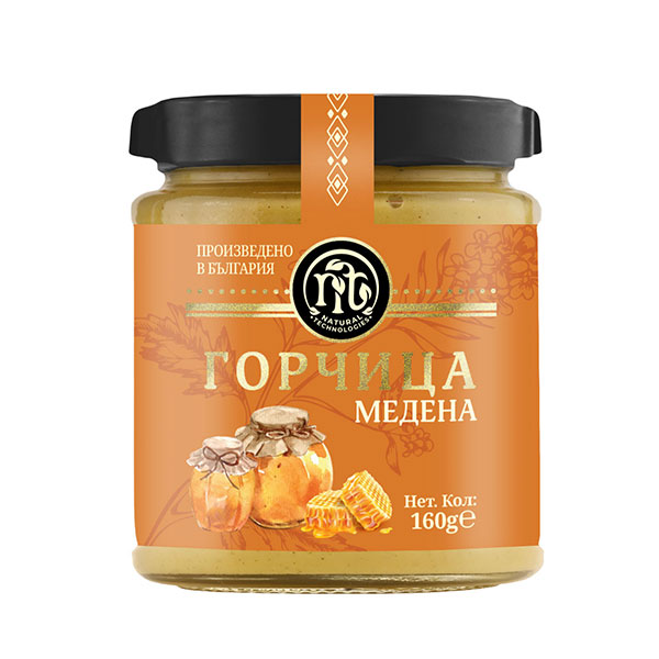 Горчица медена Natural Technologies 160гр.