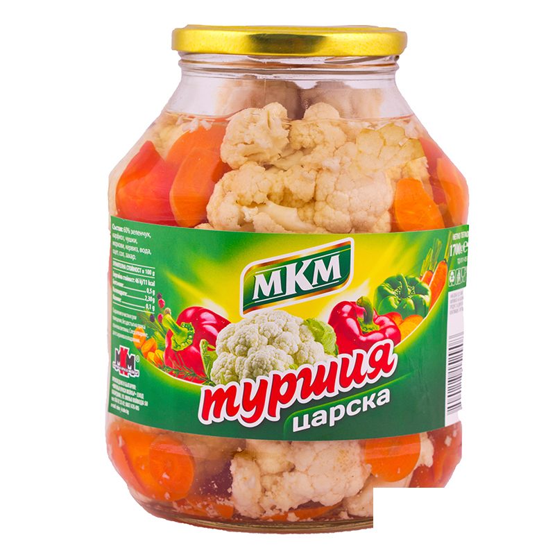 Царска туршия МКМ 1700гр.