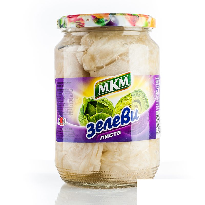 Зелеви листа МКМ 680гр.