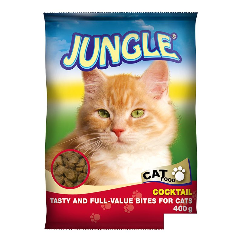 Котешка храна Jungle гранули 400гр.